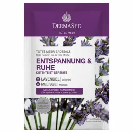 Dermasel Kuolleenmeren kylpysuolarelaksaatio &amp; Rauhallinen, 80 g