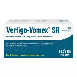 VERTIGO-VOMEX SR Depotkapselit, 30 kpl