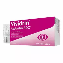 VIVIDRIN Azelastine EDO 0,5 mg/ml silmätippaliuos EDP:ssä, 20X0,6 ml