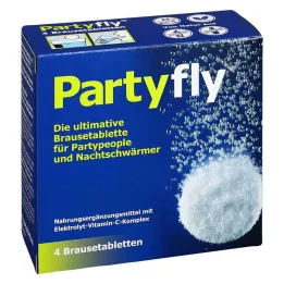 PARTYFLY Poretabletit, 4 kpl