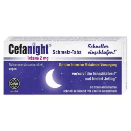 CEFANIGHT intens 2 mg sulavat tabletit, 60 kpl