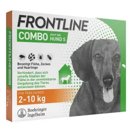 FRONTLINE Combo spot on dog S -liuos iholle levitettäväksi, 6 kpl