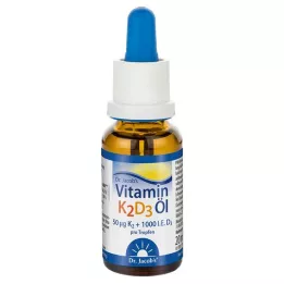 VITAMIN K2D3 Dr.Jacobs -öljy, 20 ml