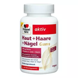 DOPPELHERZ Iho+hiukset+kynnet ikenet, 60 kpl