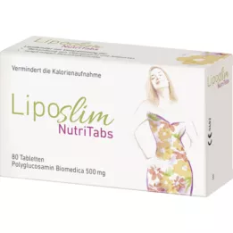 LIPOSLIM Nutritabs -tabletit, 80 kpl