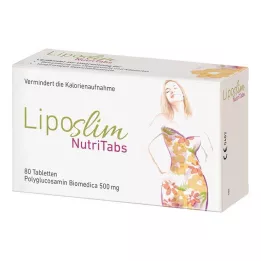 LIPOSLIM NutriTabs tabletit, 80 kpl