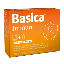 Basica Immun -juomajauhe + kapseli, 7 kpl