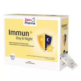 IMMUN+ DAY & Yökapselipussit 28 päiväksi, 56x4 kpl