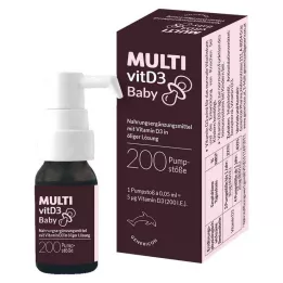MULTIVITD3 Baby Pump -liuos, 10 ml