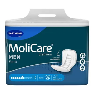 MoliCare® premium muoto MEN 6 tippaa, 32 kpl