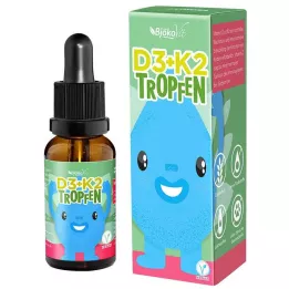 VITAMIN D3+K2 Lasten Tipat, 10 ml
