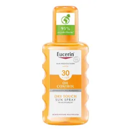 Eucerin Sun Oil Control Body läpinäkyvä spray LSF 30, 200 ml