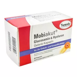 MOBIAKUT Glukosamiini &amp; Hyaluron-nivelkapselit, 90 kpl