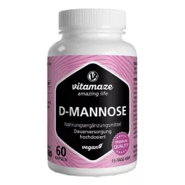 D-MANNOSE HOCHDOSIERT vegaanikapselit, 60 kpl