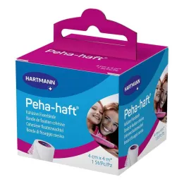 Peha-Haft kiinnitysside 4 cmx4 m, 1 kpl