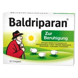 Rauhoittava päällystetty Baldriparan tabletti, 30 kpl