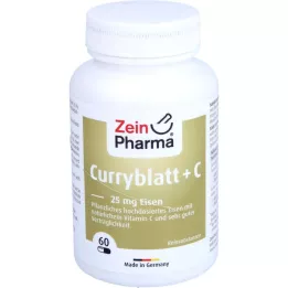 CURRYBLATT EISEN 25 mg+C kapselit, 60 kpl