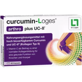 CURCUMIN-LOGES Arthro Plus UC-II Kapselit, 60 kpl