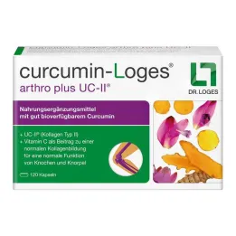 Curcumin-Loges arthro plus UC-II kapselit, 120 kpl