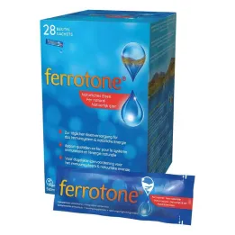 Ferrotone luonnonrautapussi, 28X20 ml