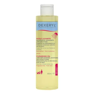 Dexeryl puhdistusöljy, 200 ml