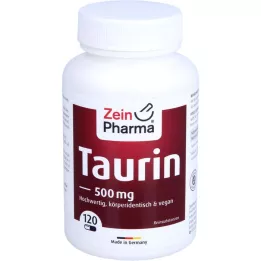 TAURIN 500 mg kapselit, 120 kpl