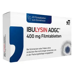 IBULYSIN ADGC® 400 mg kalvopäällysteiset tabletit, 20 kpl