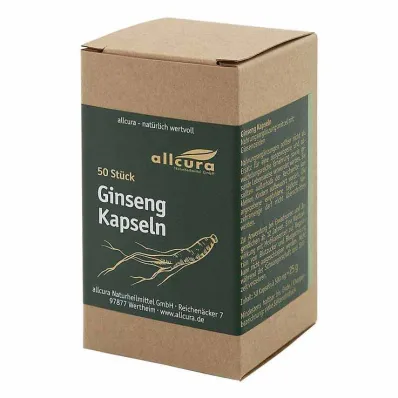 Ginseng 500 kapselia, 50 kpl