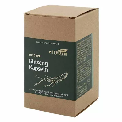 GINSENG 500 kapselia, 100 kpl