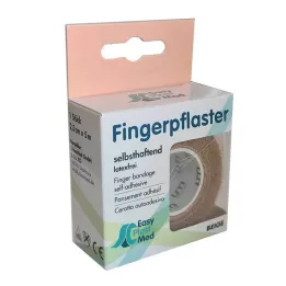 UM EASYPLAST Itseliimautuva sormilaastari 2,5 cm x 5 m beige, 1 kpl