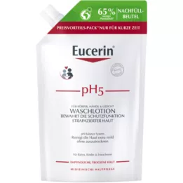 EUCERIN Ph5 Wash Loter -herkkä ihon täyttö, 400 ml