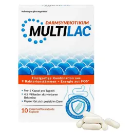 Multilac Synbiotic enterokapselit, 10 kpl