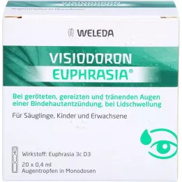 VISIODORON Eufrasian silmätipat, 20x0,4 ml