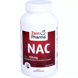 NAC 750 mg korkealaatuista N-asetyyli-L-kysteiini Kps, 120 kpl