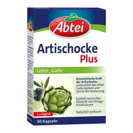 Abbey Artichoke Plus kapselit, 30 kpl