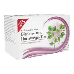 H&amp;S® Virtsarakon ja virtsateiden teesuodatinpussit, 20X2 g