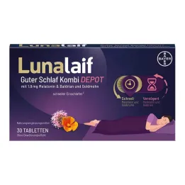 Lunalaif Good Sleep Combi Depot -tabletit, 30 kpl