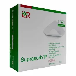 Ei-liimautuva Suprasorb P PU-vaahto 7,5x7,5 cm, 10 kpl