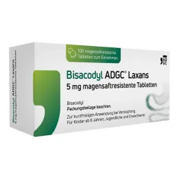 Bisacodyl ADGC® Laxans 5 mg enterotabletit, 100 kpl