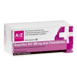Ibuprofen AbZ 400 mg akuutti kalvopäällysteinen tabletti, 50 kpl