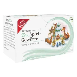 H&amp;S Talvitee Luomuomenamaustesuodatinpussi (20x2,0 g)