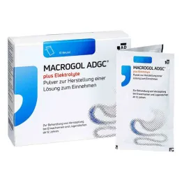 Macrogol ADGC® plus elektrolyytit jauhe H.e.L. ottaa, 10 kpl