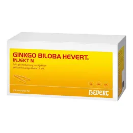 GINKGO BILOBA HEVERT® INJEKT N ampullit, 100X2 ml