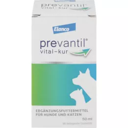 PREVANTIL vital-kur suspensio koirille/kissoille, 50 ml