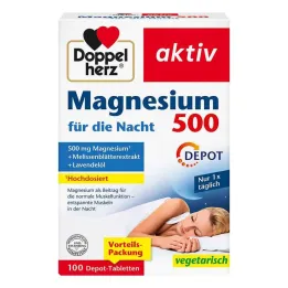 Doppelherz Magnesium 500 yötabletit, 100 kpl