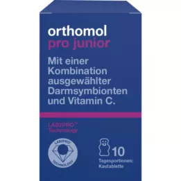ORTHOMOL Pro Junior Chewing -tabletit, 10 kpl