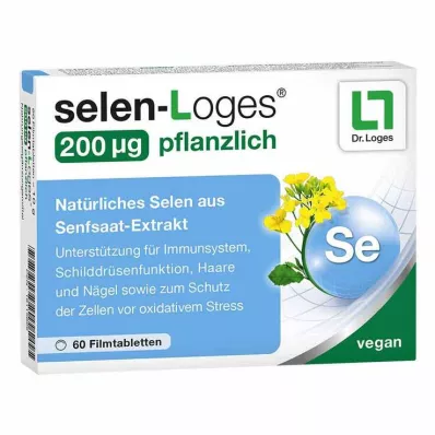 SELEN-LOGES 200 μg kasvipohjainen kalvopäällystetyt tabletit, 60 kpl