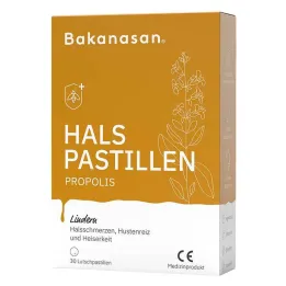 Bakanasan kurkkuimeskelytabletit propolis, 30 kpl