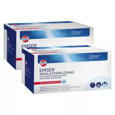 EMSER Inhalaatioliuos, 2X60 kpl EMSER Inhalaatioliuos, 2X60 kpl