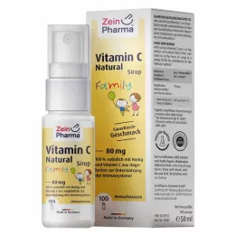 VITAMIN C NATURAL 80 mg perhesiirappia, 50 ml